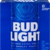 Bud Light 8 Pk 16 Oz Aluminums 16OZ - Image 2