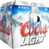Coors Light 16 Oz 9 Pk Aluminum Btls 16OZ