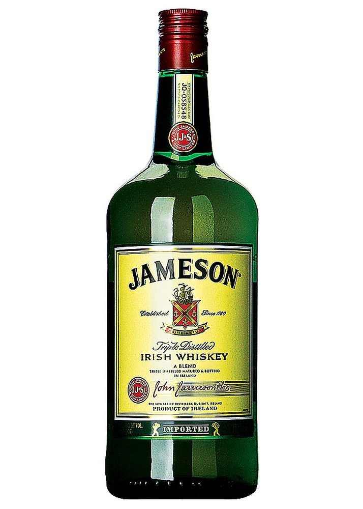  Great for Crafts/Display Jameson Irish Whiskey 1.75L Empty Bottles 