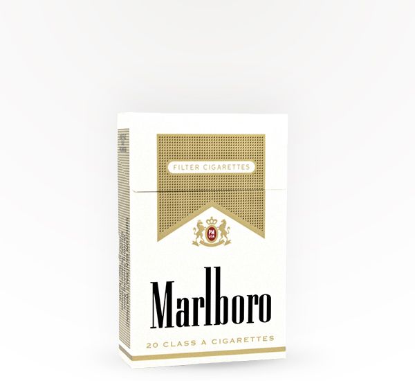 Marlboro Cigarettes, Gold Pack 72's, Flip-top Box