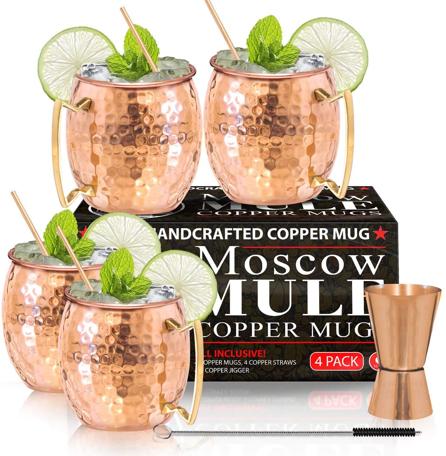 Donkey Kick 13.5 oz Copper Moscow Mule Mug 