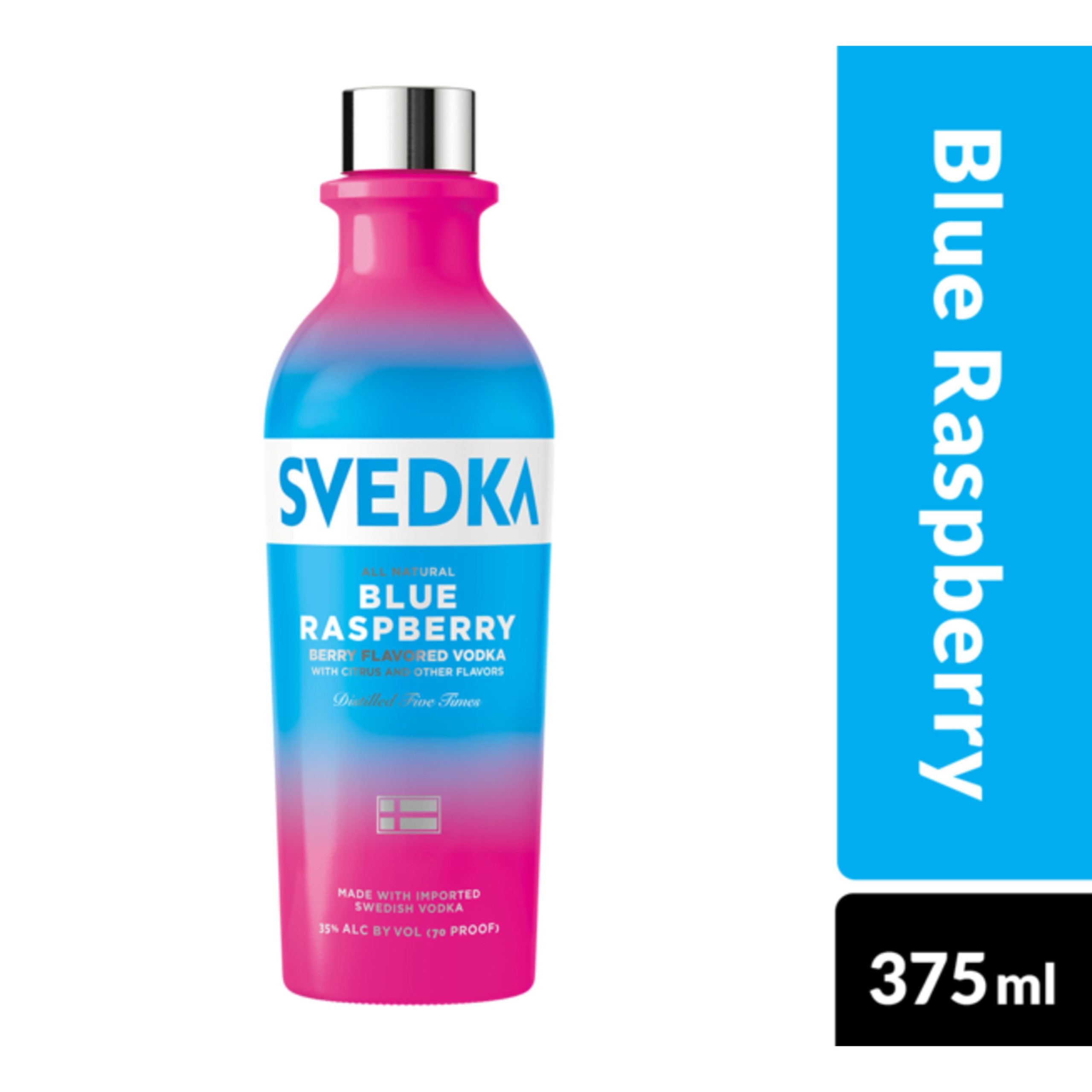 Svedka Blue Raspberry Vodka 375ML Chambers Wine & Liquor