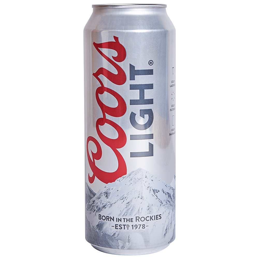 Coors Light 24 Oz Can 24oz Chambers