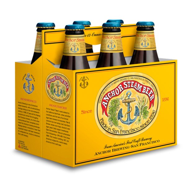 Anchor Steam 6 Pk 12OZ – Chambers Wine & Liquor