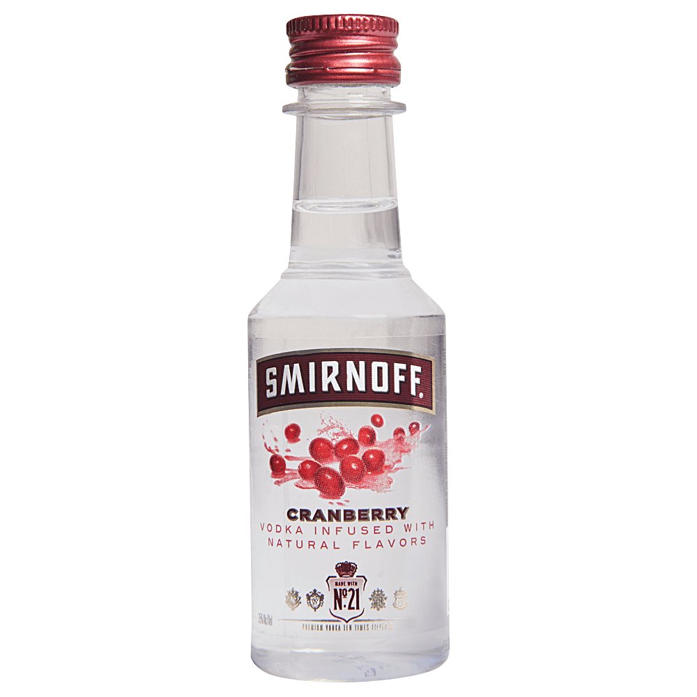Smirnoff Cranberry Vodka Mini 50ML Chambers Wine & Liquor