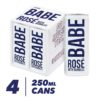Babe Rose Can 375ML - Image 2