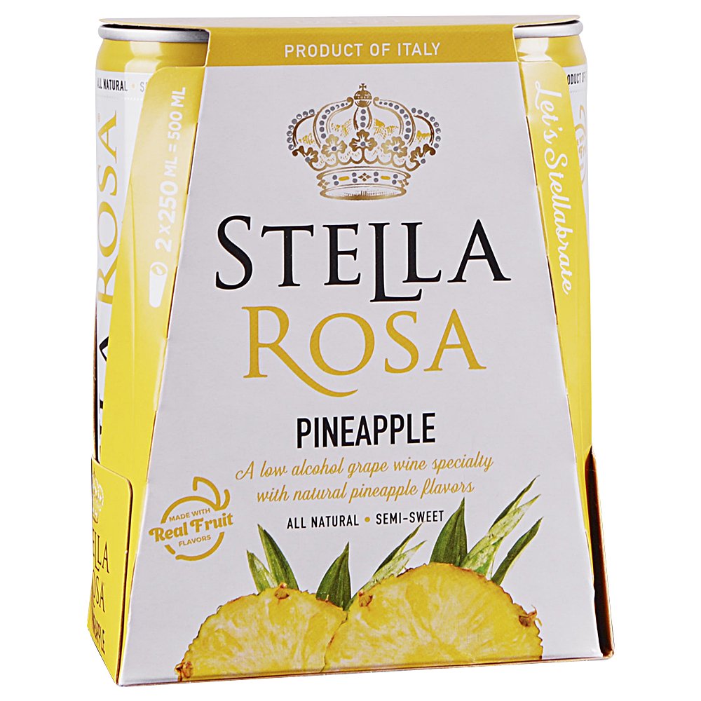 Stella Rosa Cans Pineapple 2 Pack 9OZ Chambers Wine & Liquor