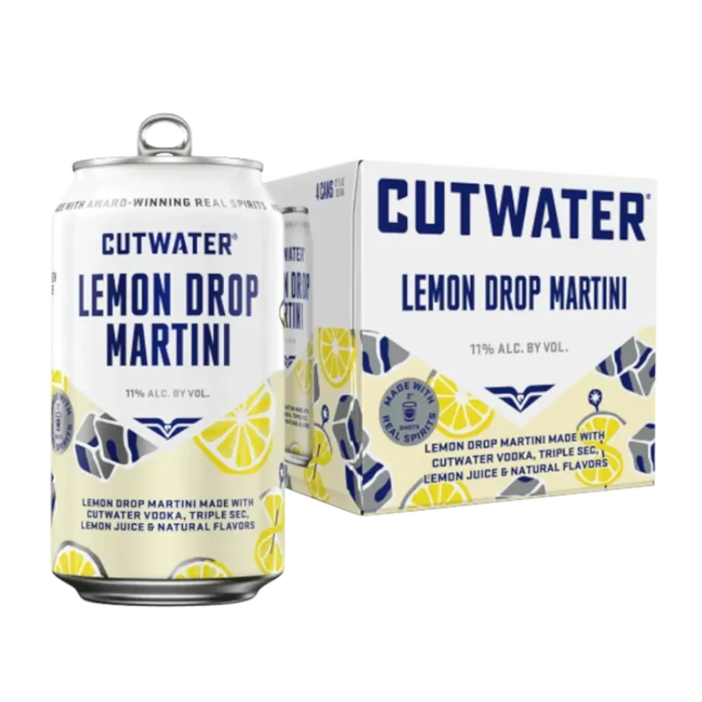 CUTWATER LEMON DROP 4 PK